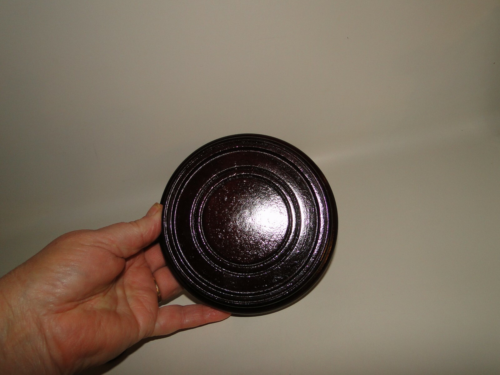 Rosewood Footed Wooden Display Stand, Ginger Jar Stand, 4