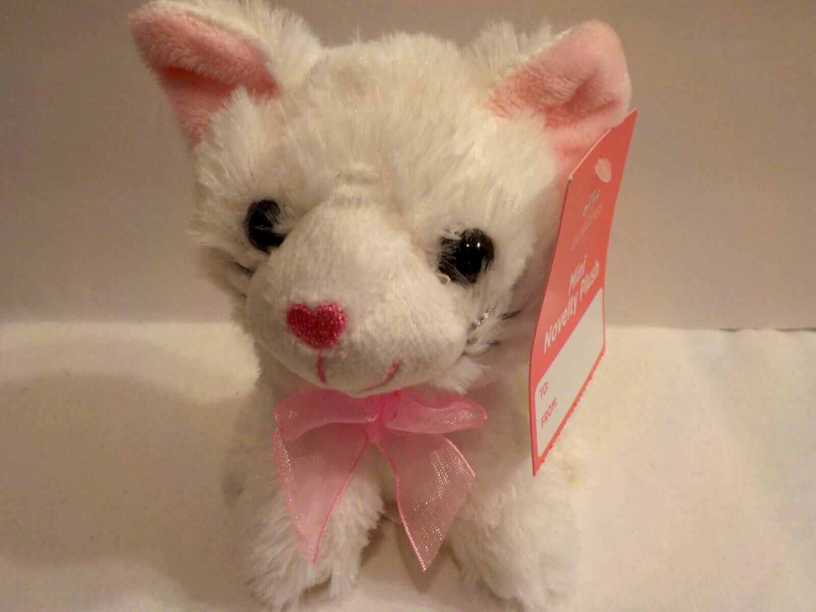 Plush Kitty -  Valentines Gift - Mini Plush With Tags, Brand New Free Shipping