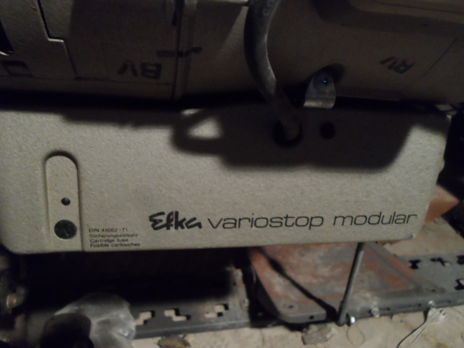 Adler Industrial Sewing Machine with Elka Variostop Modular