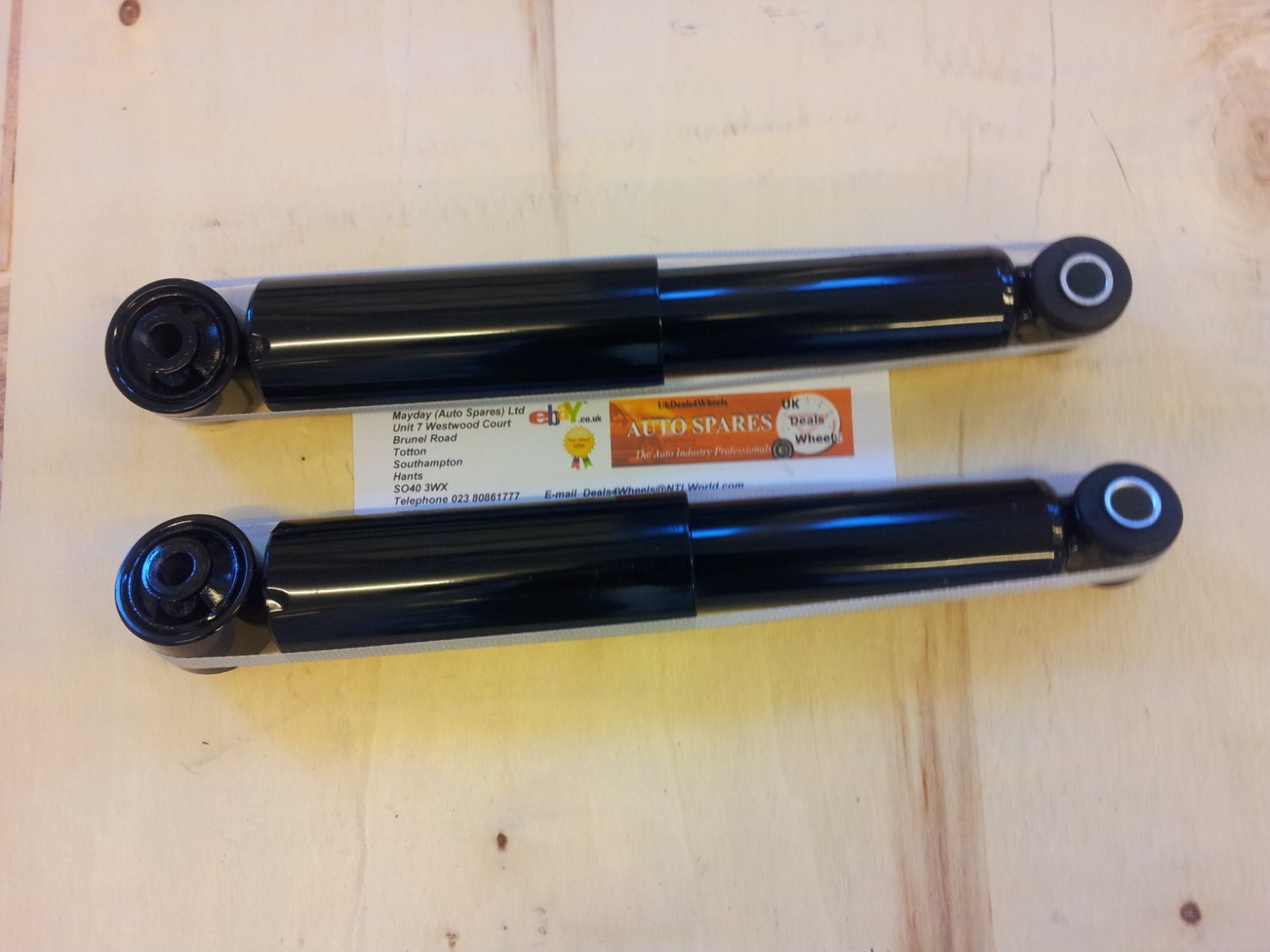 MK4 VAUXHALL ASTRA 'G' 2 X REAR SHOCK ABSORBERS (1998 2005) LH + RH eBay