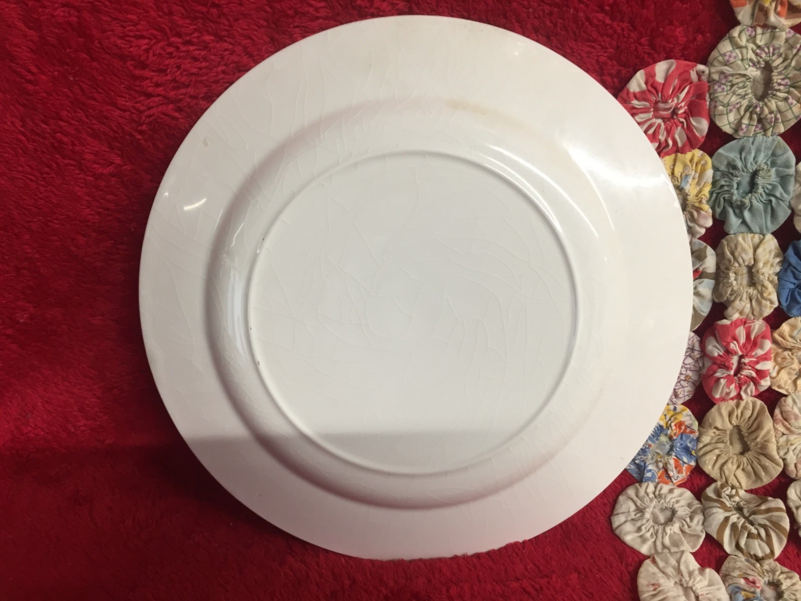 Vintage Kansas State Plate Pretty Blue On White China Plate Made In Japan