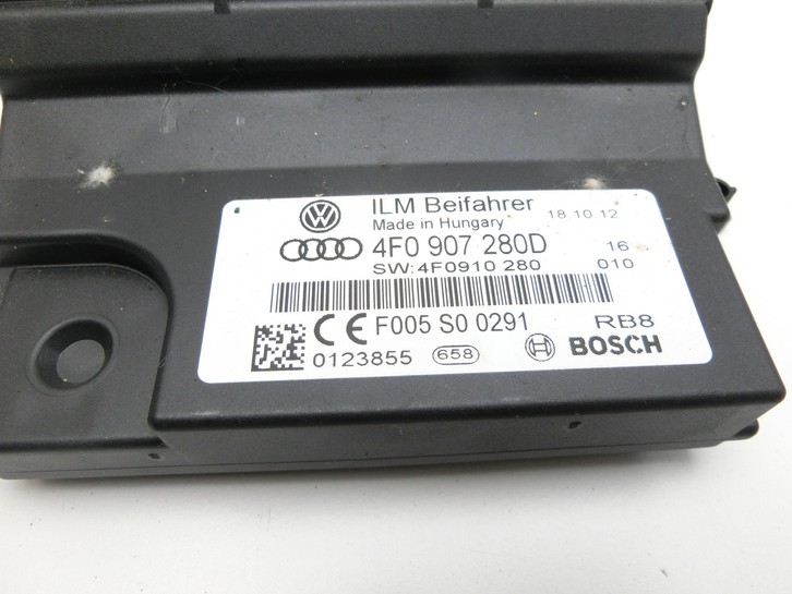 Audi Q7 4L 09-15 Steuergerät SG ILM Beifahrer Bordnetz Audi Q7 4L 09-15 22.10.2012 4F0907280B 4F0907280D 4F0910280... Vorschau 4