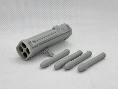 3d Printed Salvo LARGE ROCKET LAUNCHER 1:12 6'' GI Joe Classified/Marvel Legend