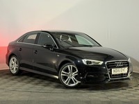 2015 AUDI A3 S LINE 1.6 DIESEL TDI 4 DOOR SALOON £20 TAX 74+ MPG EURO 6 ULEZ