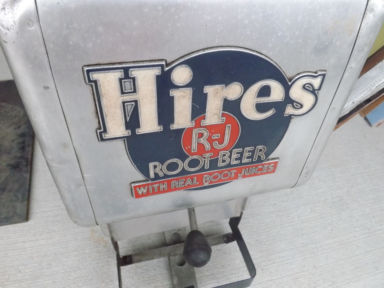Vintage Hires Root Beer Dispenser SODA GAS OIL COLA