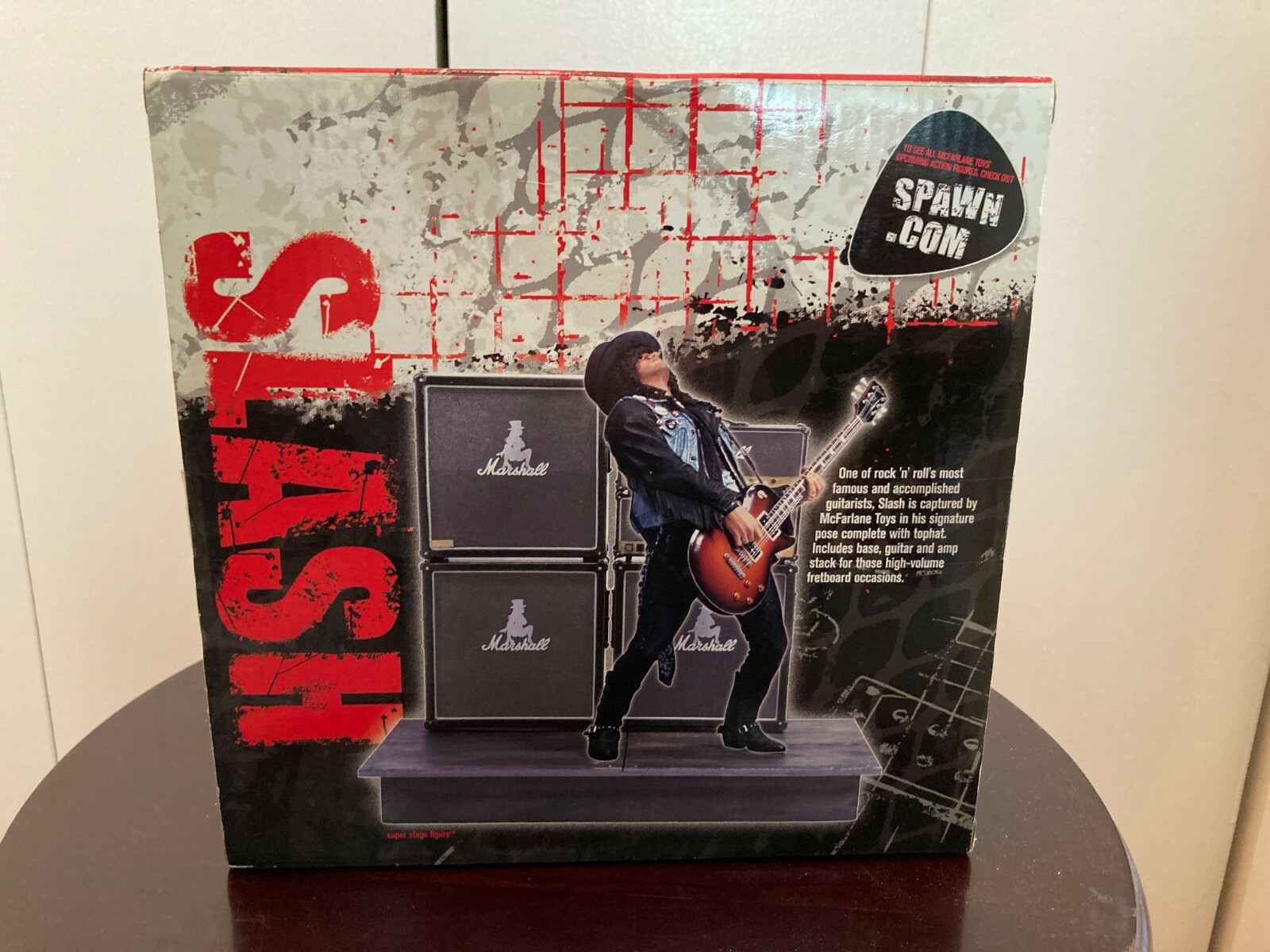 Deluxe Box Set | Mcfarlane Toys Guns N Roses “slash” Action Deluxe Box Set | Mcfarlane Toys Guns N Roses “slash” Action