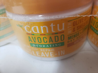 Lot of 3 Cantu Avocado hydrating  Repair Leave-in 12oz