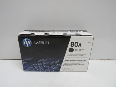 GENUINE HP CF280A (80A) TONER CARTRIDGE