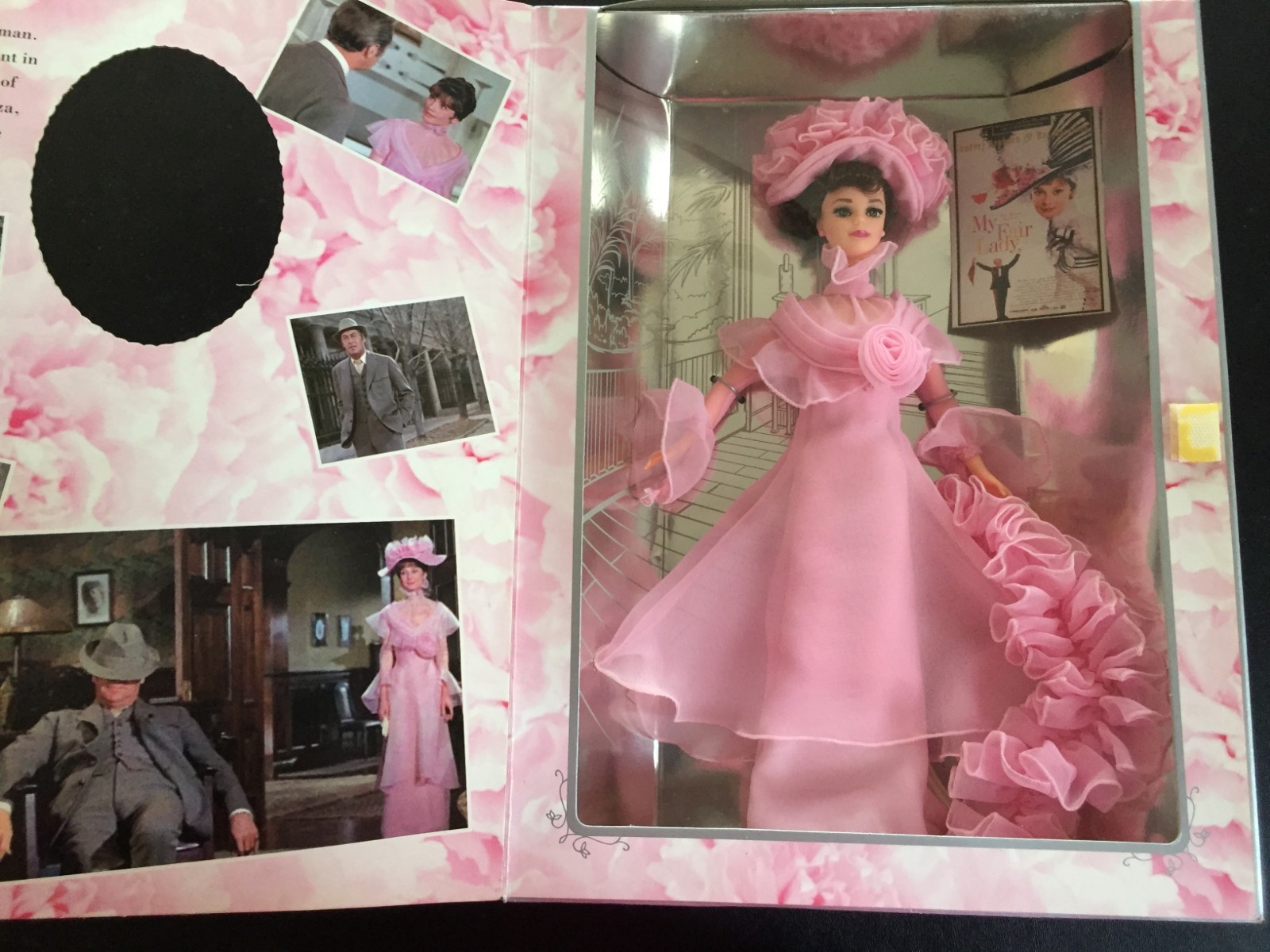 1995 Barbie as Eliza Doolittle in MY FAIR LADY (PINK DRESS) - S