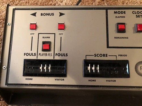 FAIR-PLAY Trans-Lux MODEL B62W  SCOREBOARD CONTROLLER
