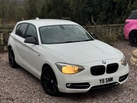 2012 BMW 1 SERIES 116i SPORT 5 DOOR + GOOD MOT + SPEC +BARGAIN !!