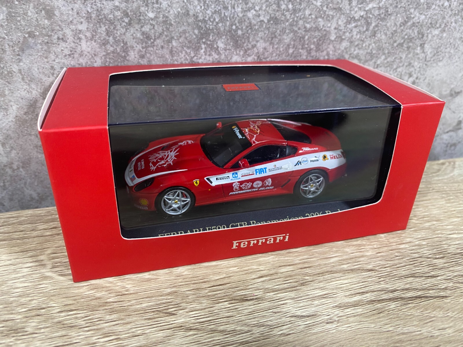 フェラーリコレクション vol.1  2007.9.12 HOT WHEELS 2007 TREASURE HUNT #9 OF 12 RARE RED SEATS ENZO
