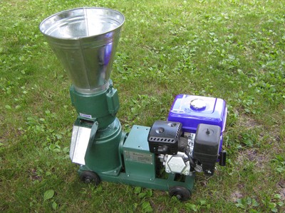 13hp gas power Pellet Mill with electric start. USA In Stock. Free Shipping!