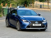 2018 Lexus RC 2.5 300h F Sport Coupe 2dr Petrol Hybrid CVT Euro 6 (s/s) (223 ps)