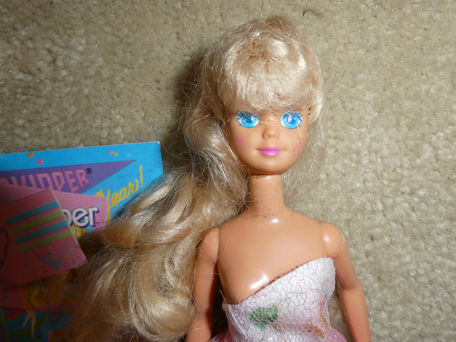 Vintage 1980s Mattel Barbie Friend Teen Sweetheart Skipper Girl Doll 9.5" Tall