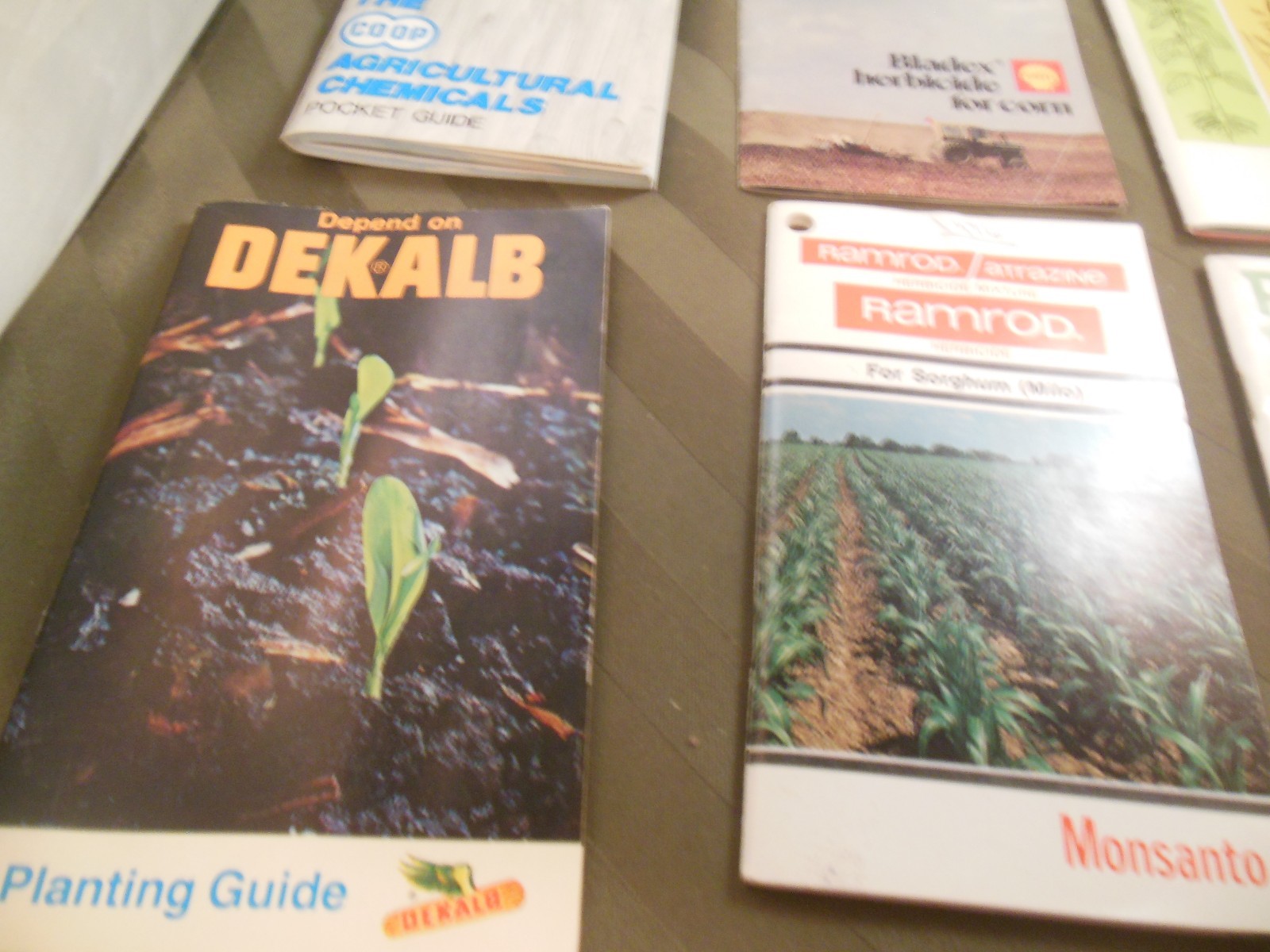 8 Vintage Advertising Book & Crop Facts Guide Dekalb, John Deere Ect