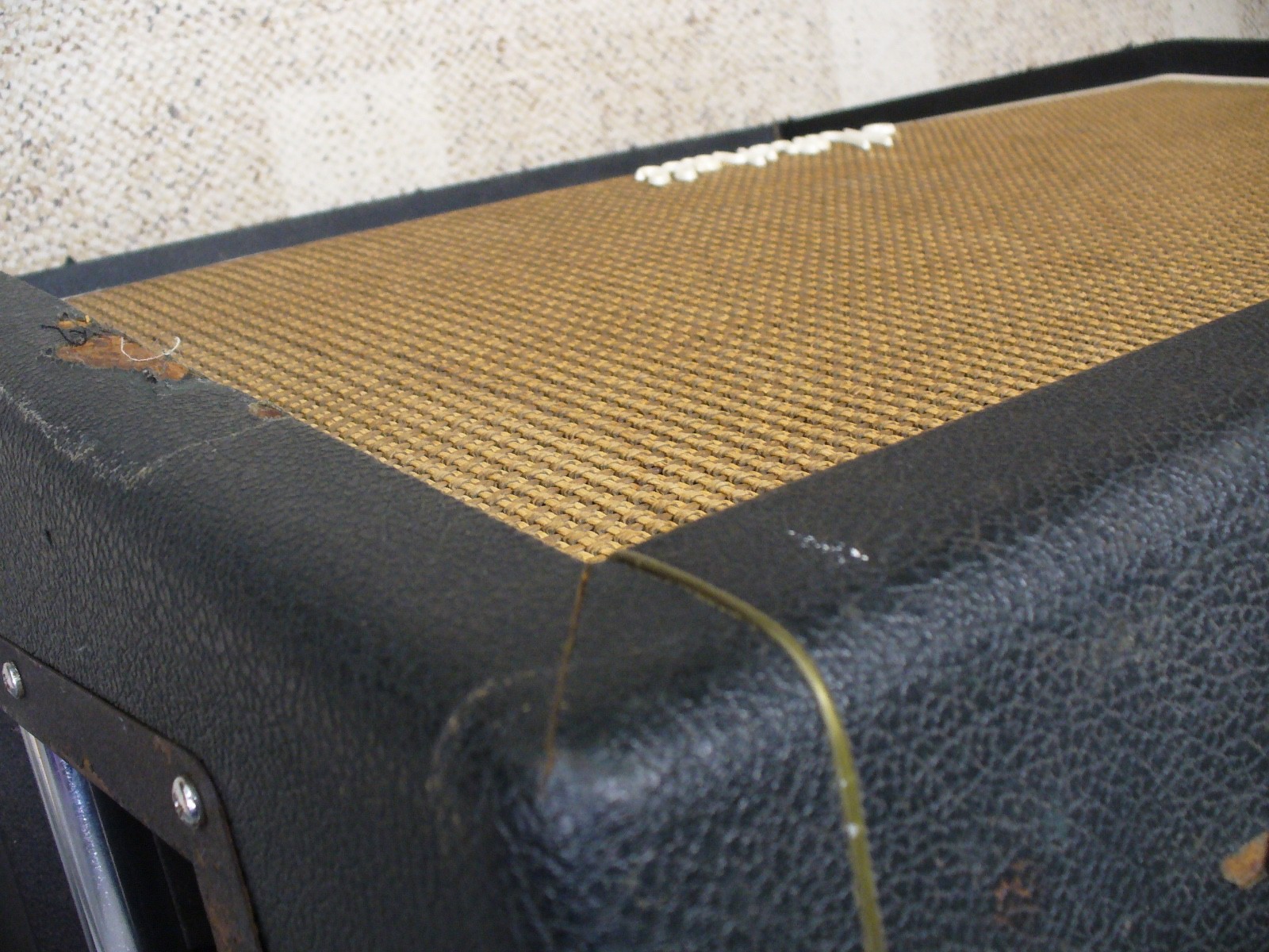1969 Marshall 4x12 (Unloaded) TOP CAB - JMP/JTM plexi pinstripe era