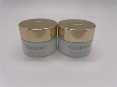 Valmont Detox DetO2x Cream Oxygenating Face Cream 2 Pcs x 0.42oz / 12ml New
