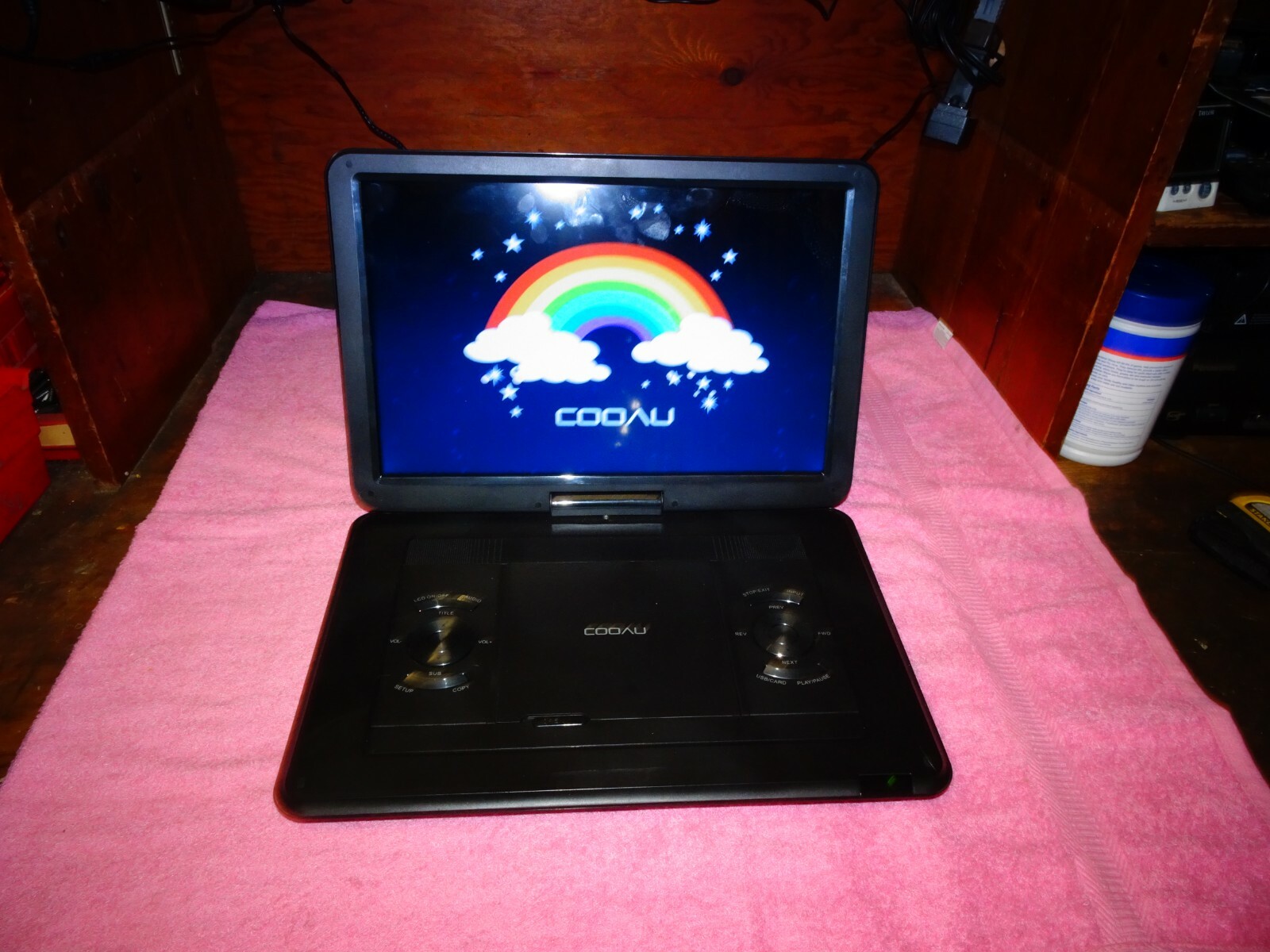 大画面ポータブルDVDプレイヤーCOOAU CU-121 15.6インチ Amazon.co.jp: 【最新 2022向き】ポータブルDVDプレーヤー COOAU