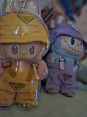 POPMART エナジーラブブ LOYALTY Popmart New Labubu Loyalty (Pink / Yellow) Big Into Energy