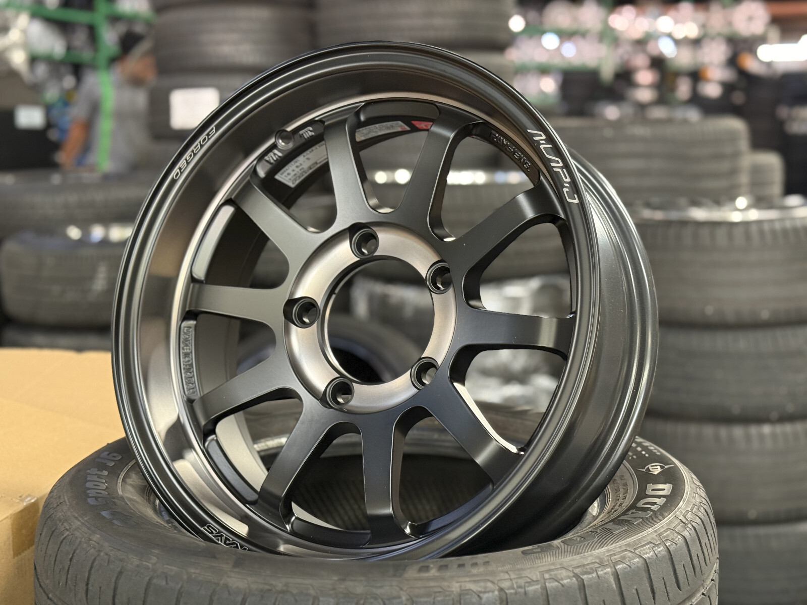 New GENUINE 16x6 ET-5 Rays A LAP J JAPAN (4 Wheel) 5x139.7