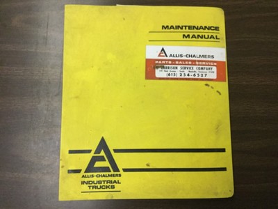 Manuals & Books - Electric Forklift