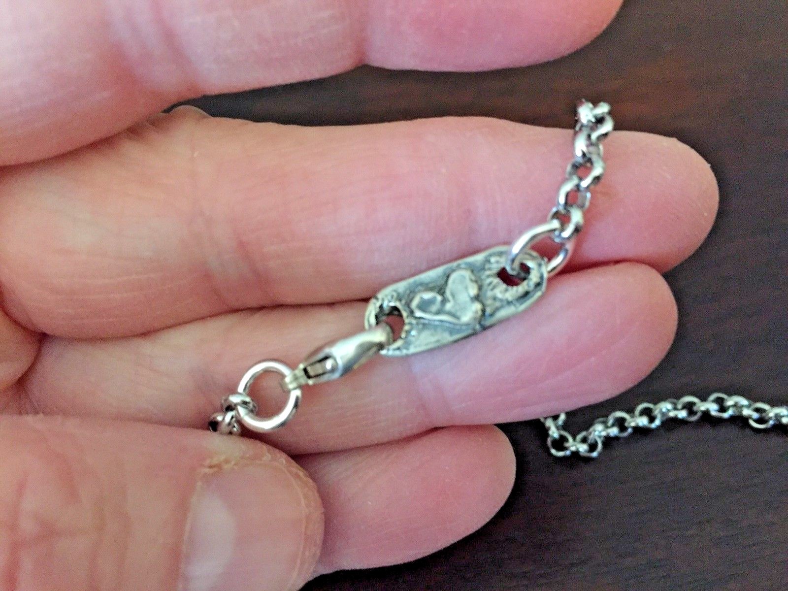 ISLAND COWGIRL-NWOT AND EXCELLENT INFINITY NECKLACE -LOVE ALWAYS