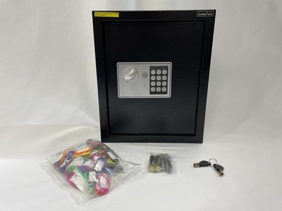 JUGREAT  80Keys Cabinet Wall Safe with Sensor Light and  Key Safe Pin Code