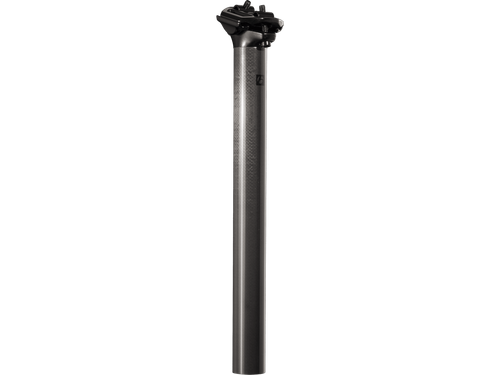 Bontrager Pro Carbon Road or Mountain Bike Seatpost, 0 Offset, 31.6mm, 400mm