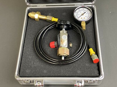 Diaphragm Accumulator Charging Kit, 40MPA, FPU-25 US Type RGA-200-X/C W/Case