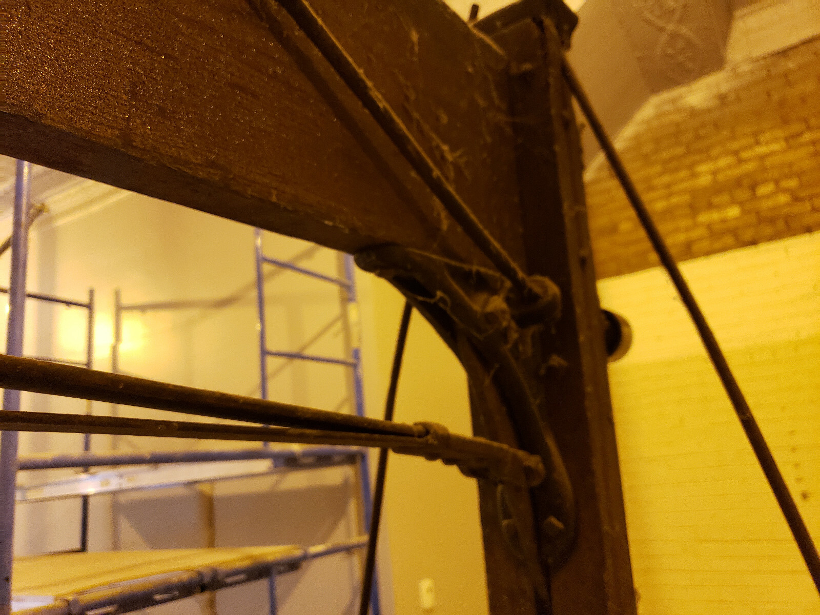 Vintage Otis Cargo Elevator Carriage 5 x 6