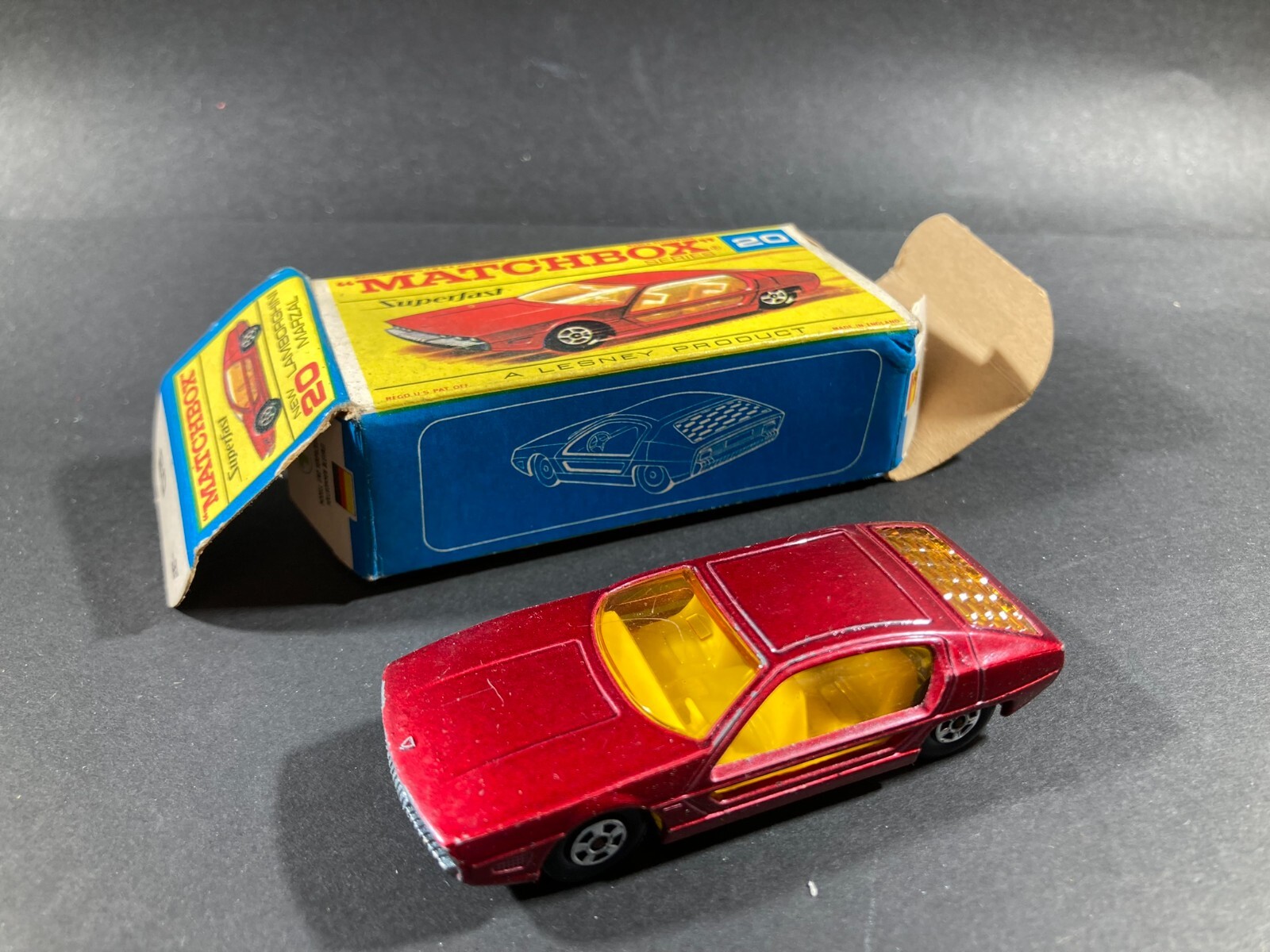 matchbox lamborghini marzal #20 superfast | eBay