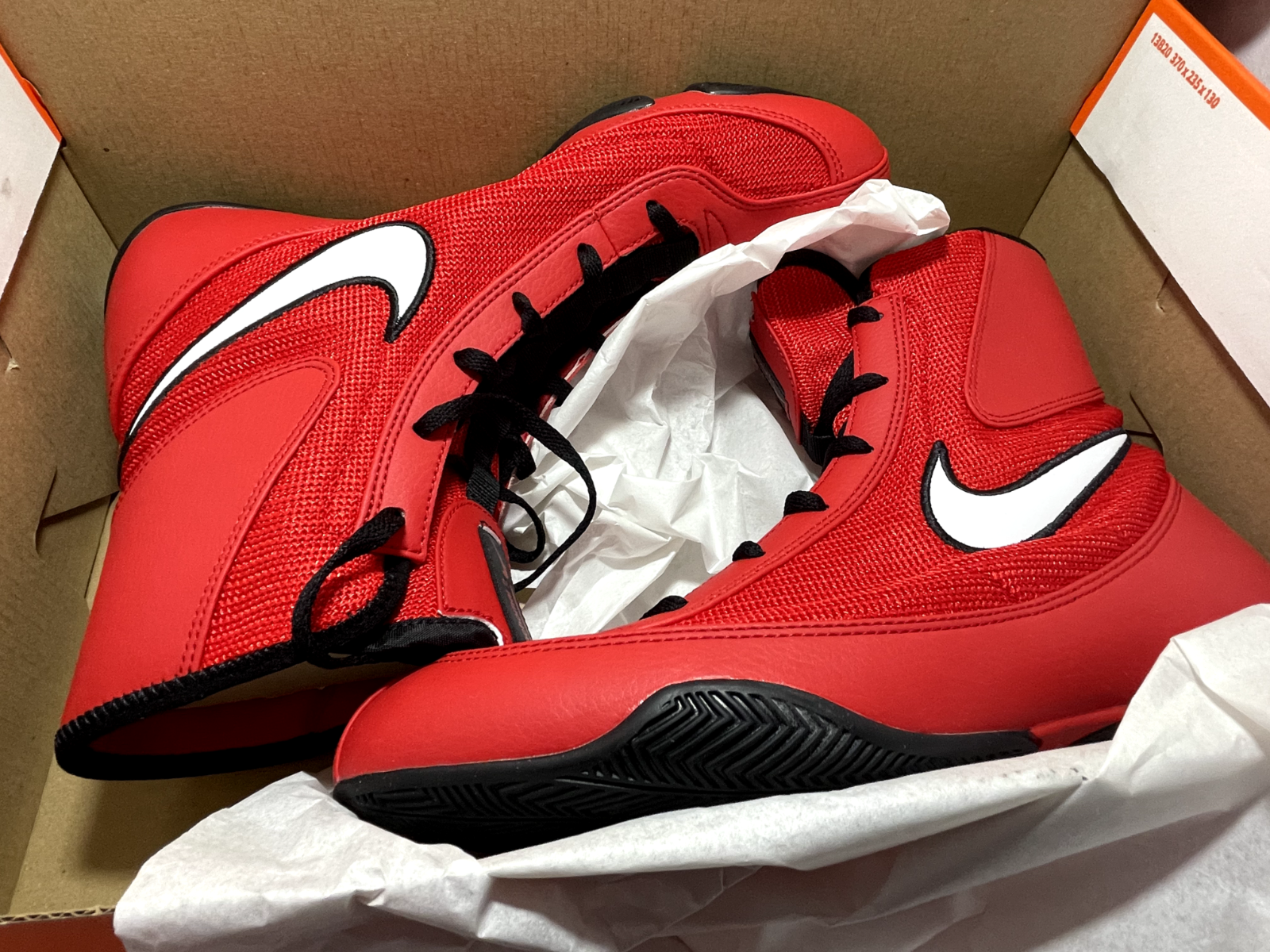 Sz. 12 Nike Machomai Boxing Shoes / Boots | eBay