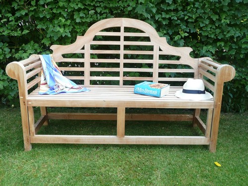MARLBOROUGH TOP QUALITY HUMBER TEAK 1.67 METRE BENCH PATIO 