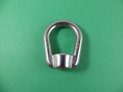 Stainless Steel 316 Type 804 US Shape Lifting Eye Nut 3/8'' UNC Pitch of 16