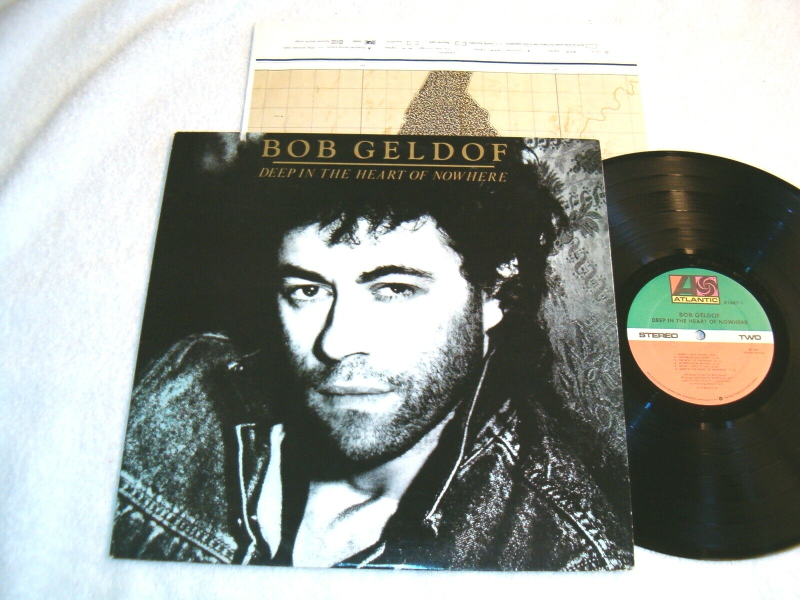 CLAPTON参加！BOB GELDOF/DEEP IN THE HEART ～ Bob Geldof – Deep In The Heart Of Nowhere – CD (Album), 1986