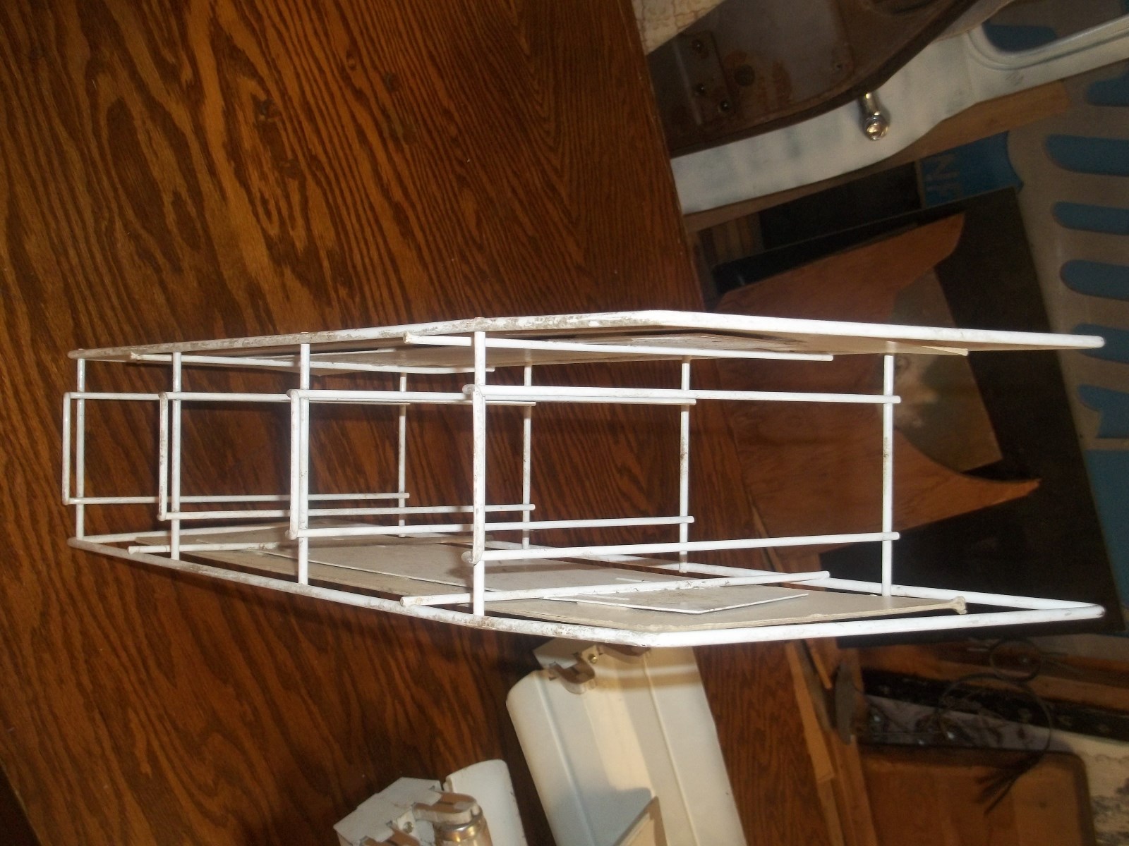 HALLS WIRE COUGH DROPS DISPLAY SIGN