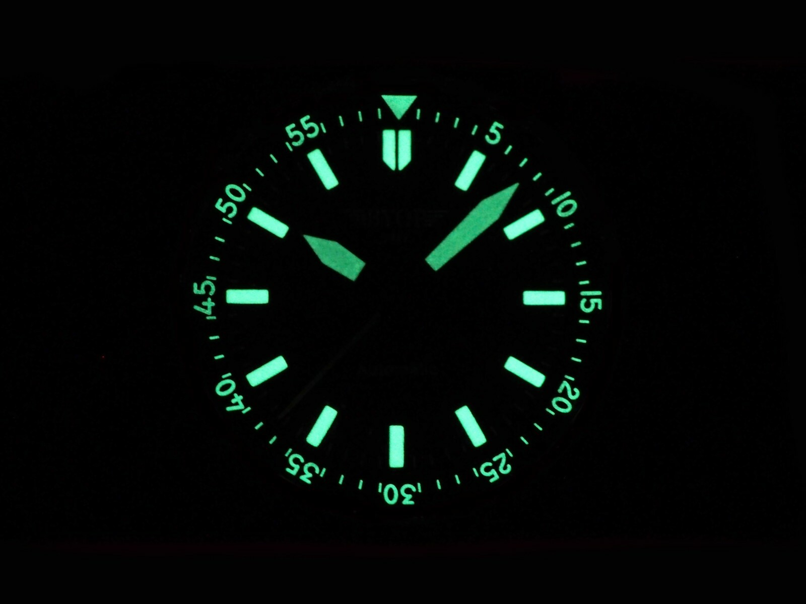 Pre-owned Byop Navtimer Pilot Watch Seiko Automatic Sapphire Swiss C3 Lume