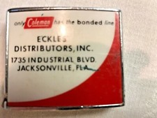 Vintage BARLOW COLEMAN , ECKLES DISTRIBUTORS, JACKSONVILLE 
