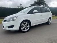 2013 Vauxhall Zafira 1.6i [115] Exclusiv 5dr MPV Petrol Manual