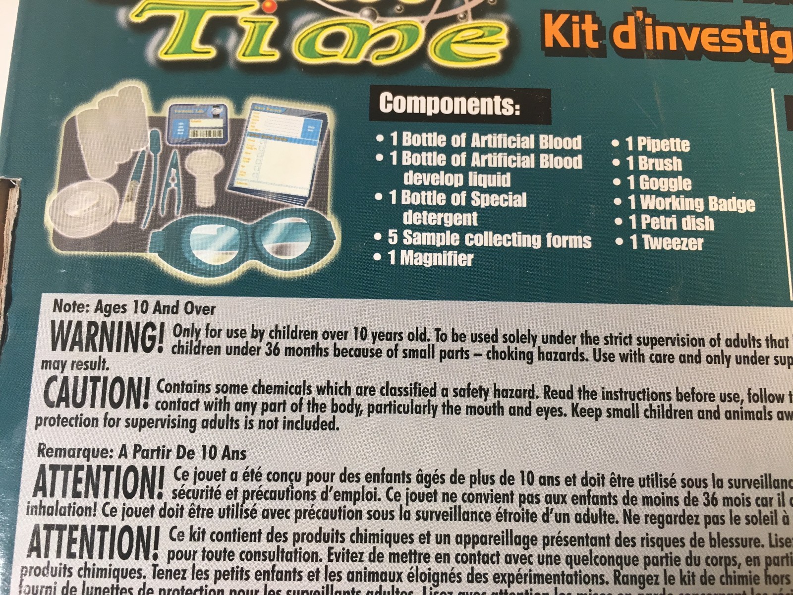 Science Time Investigation Kits Summer Fun Ages 8+ Various topics FREE SHIPPING