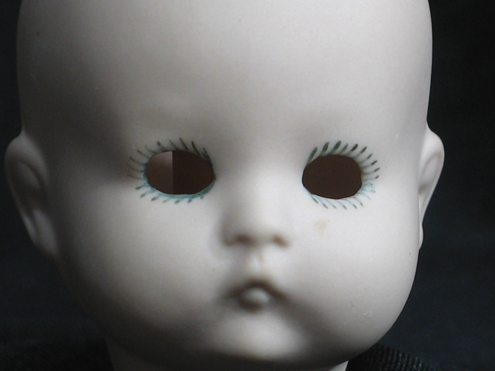 Vintage Bisque Porcelain Doll Head Germany 310 AOM Baby Child 2