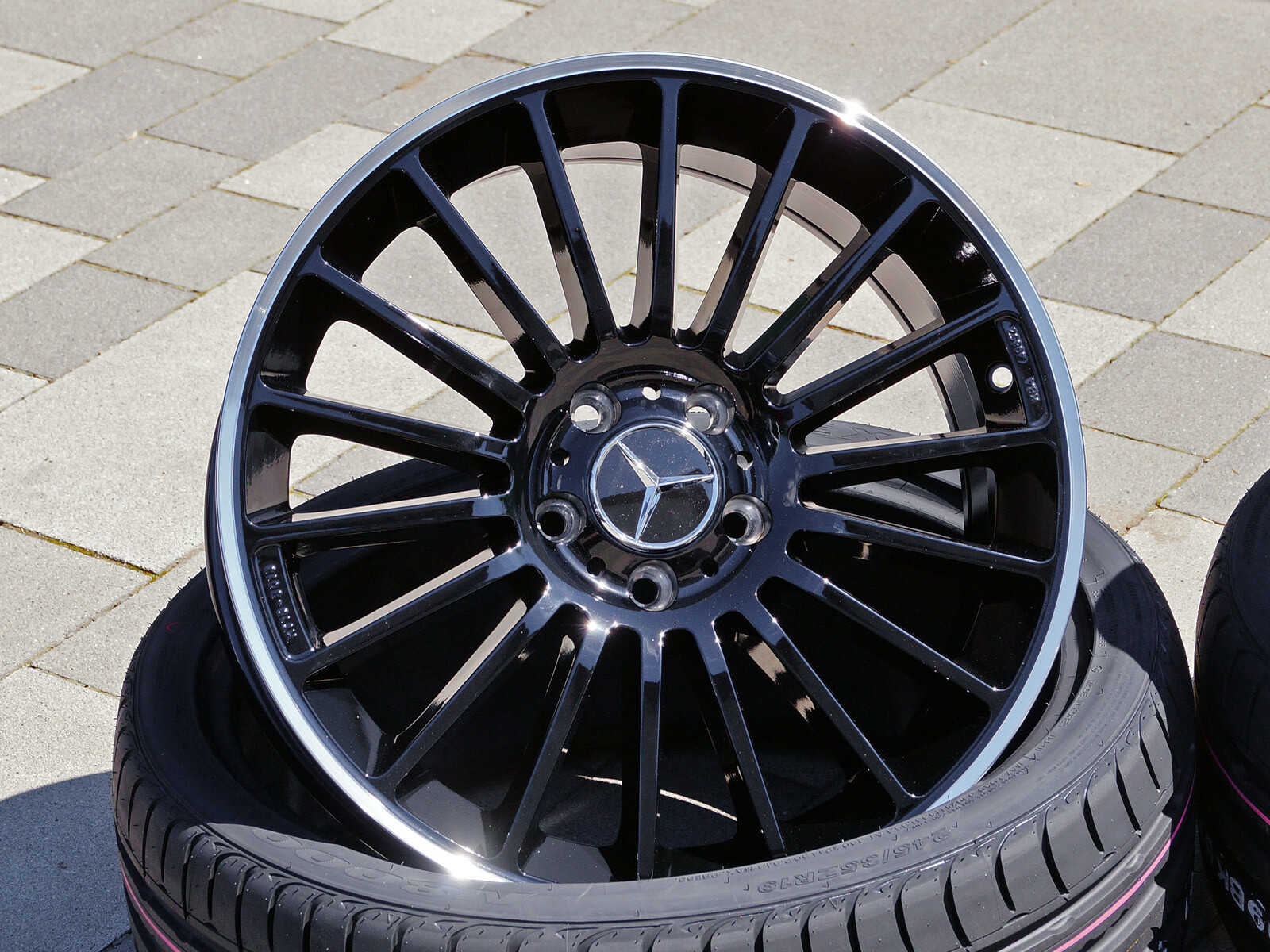 19 Zoll Alufelgen KT15 für Mercedes A C E-Klasse W176 W177 W205 W213 W212 R1EC