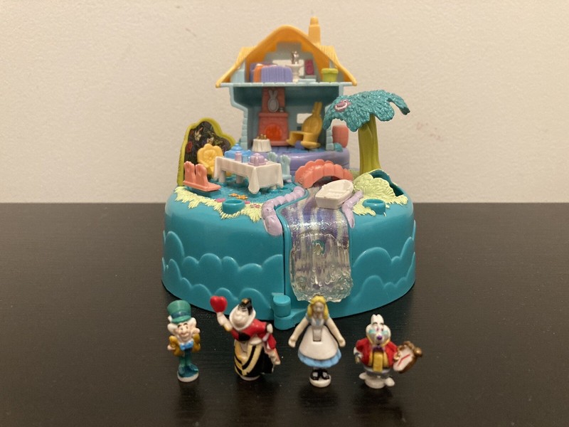 Polly Pocket Bluebird Alice Au Pays Des Merveilles 1996 - Complet