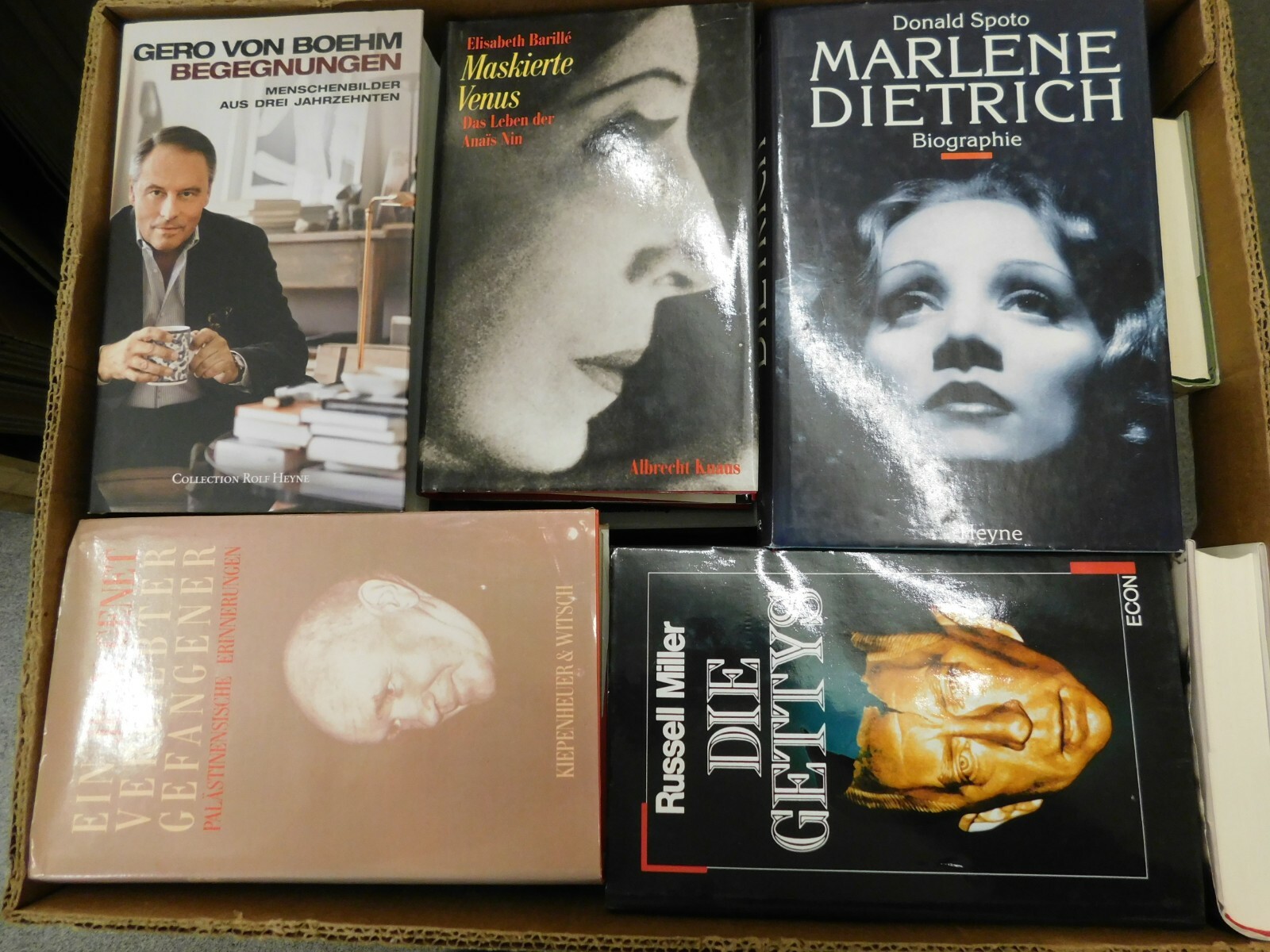 35 Bücher Biografie Biographie Memoiren Autobiografien