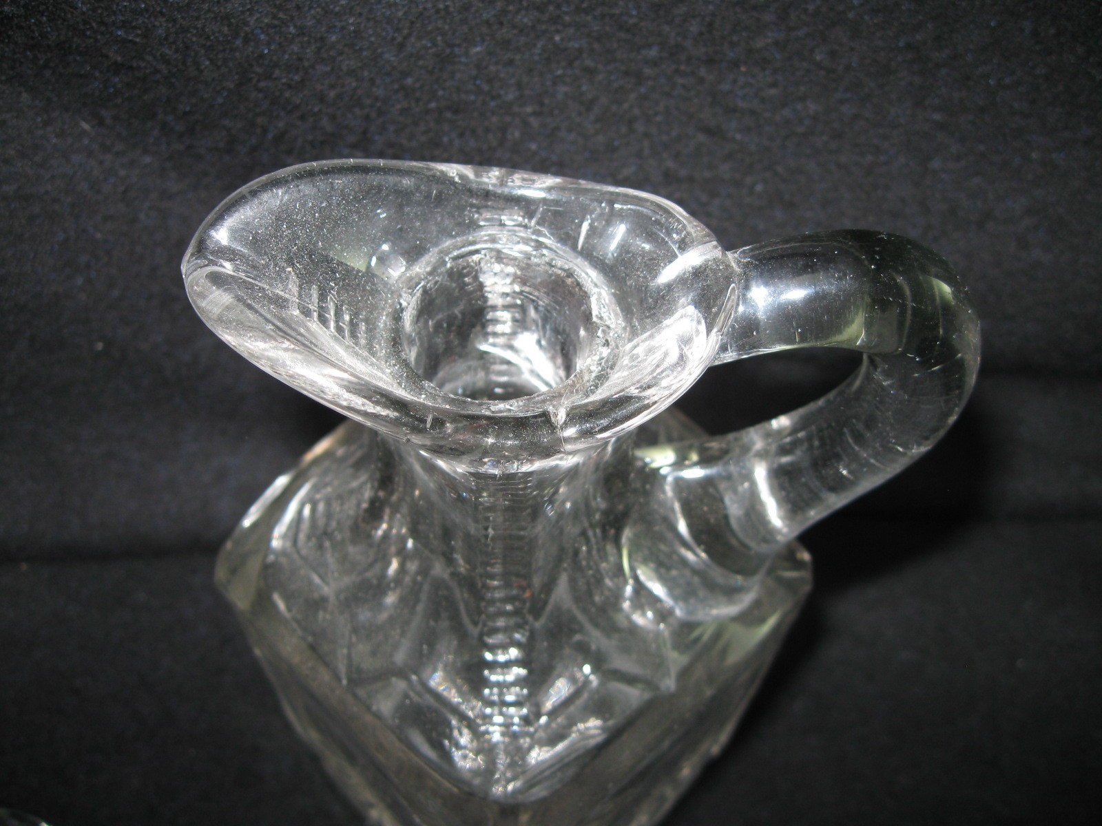Anitque EAPG Model Flint Glass Co Planet Decanter Circa 1899