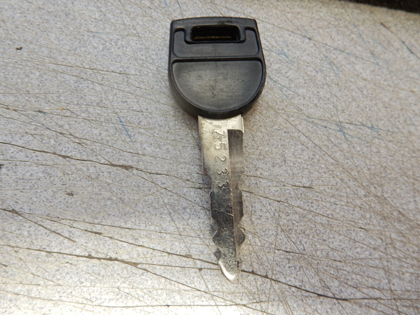 Vintage Kawasaki OEM Factory Pre Cut Motorcycle Key # Z5233