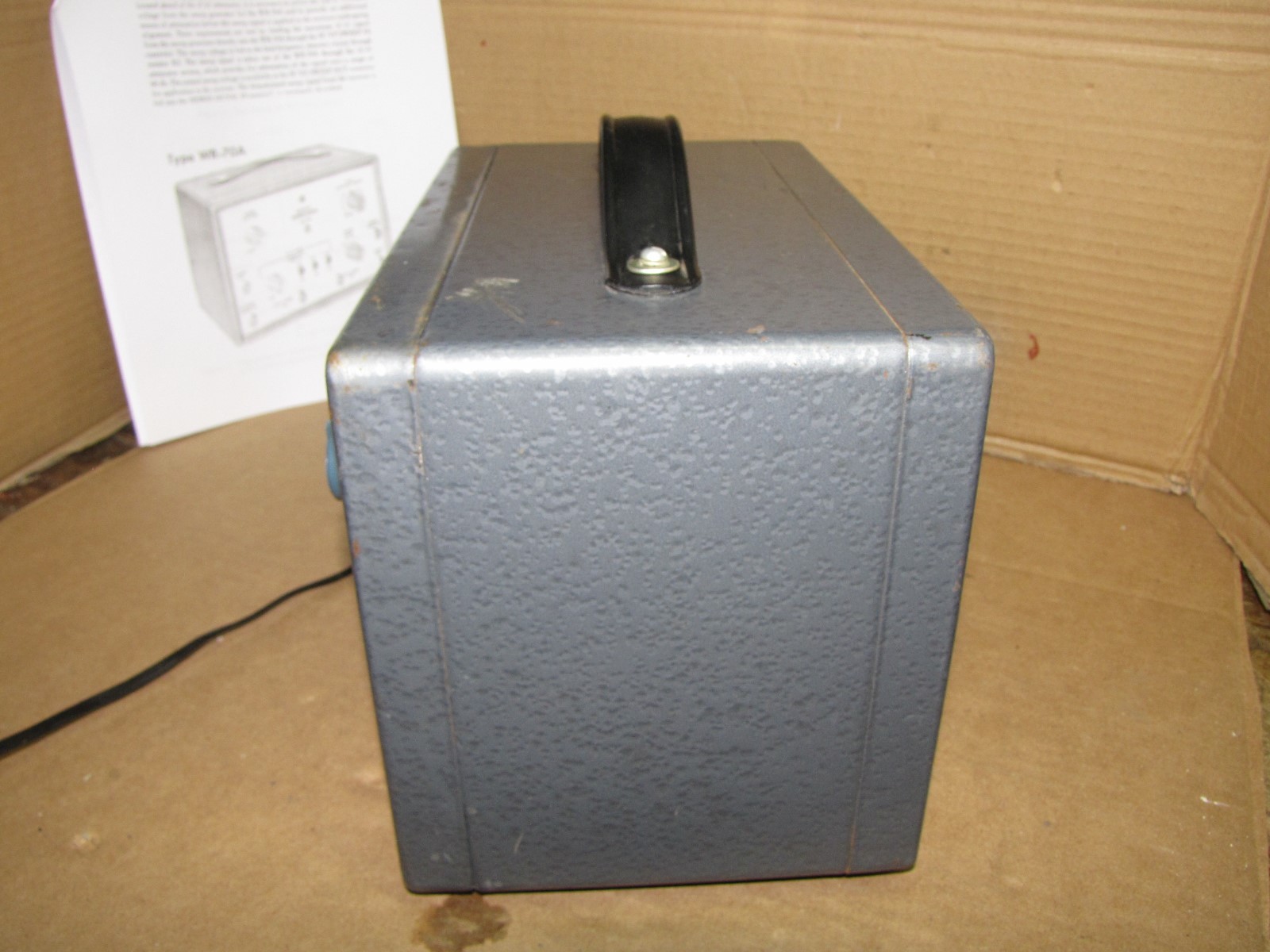 Vintage RF/IF/VF Marker Adder RCA WR-70A Labotary Tester Ham Radio Tubes