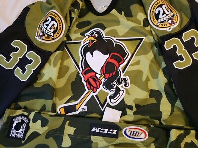 penguins military jersey