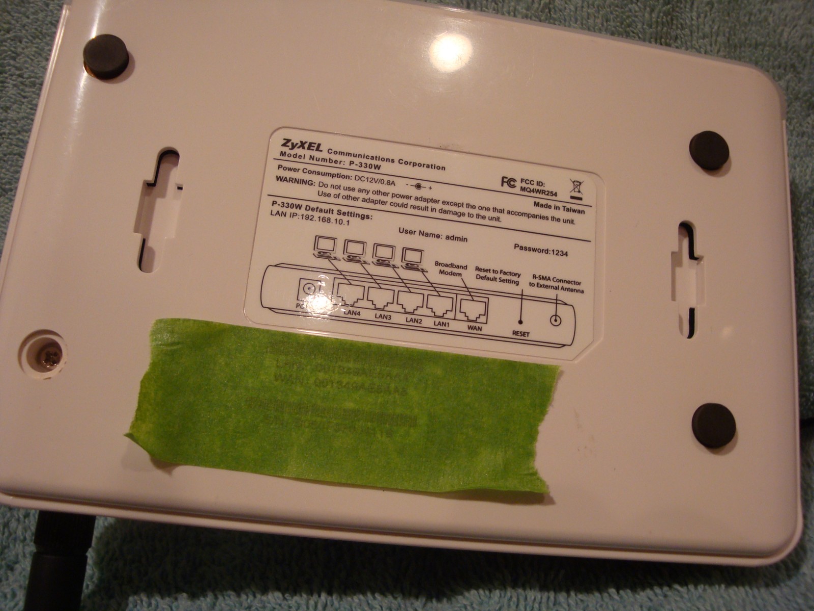 Zyxel Wireless Router P-330W